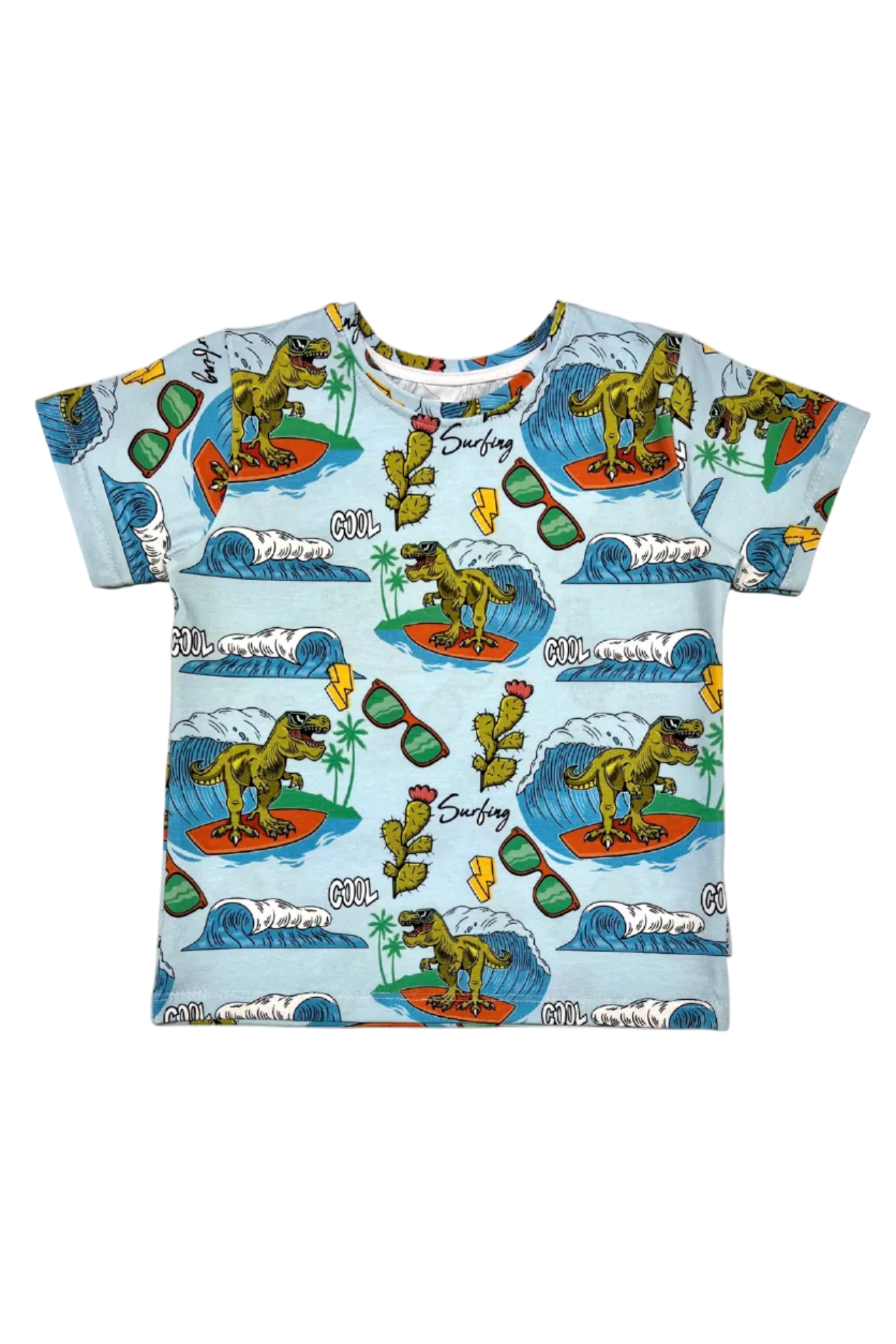 T-shirt Dinosaur Blue