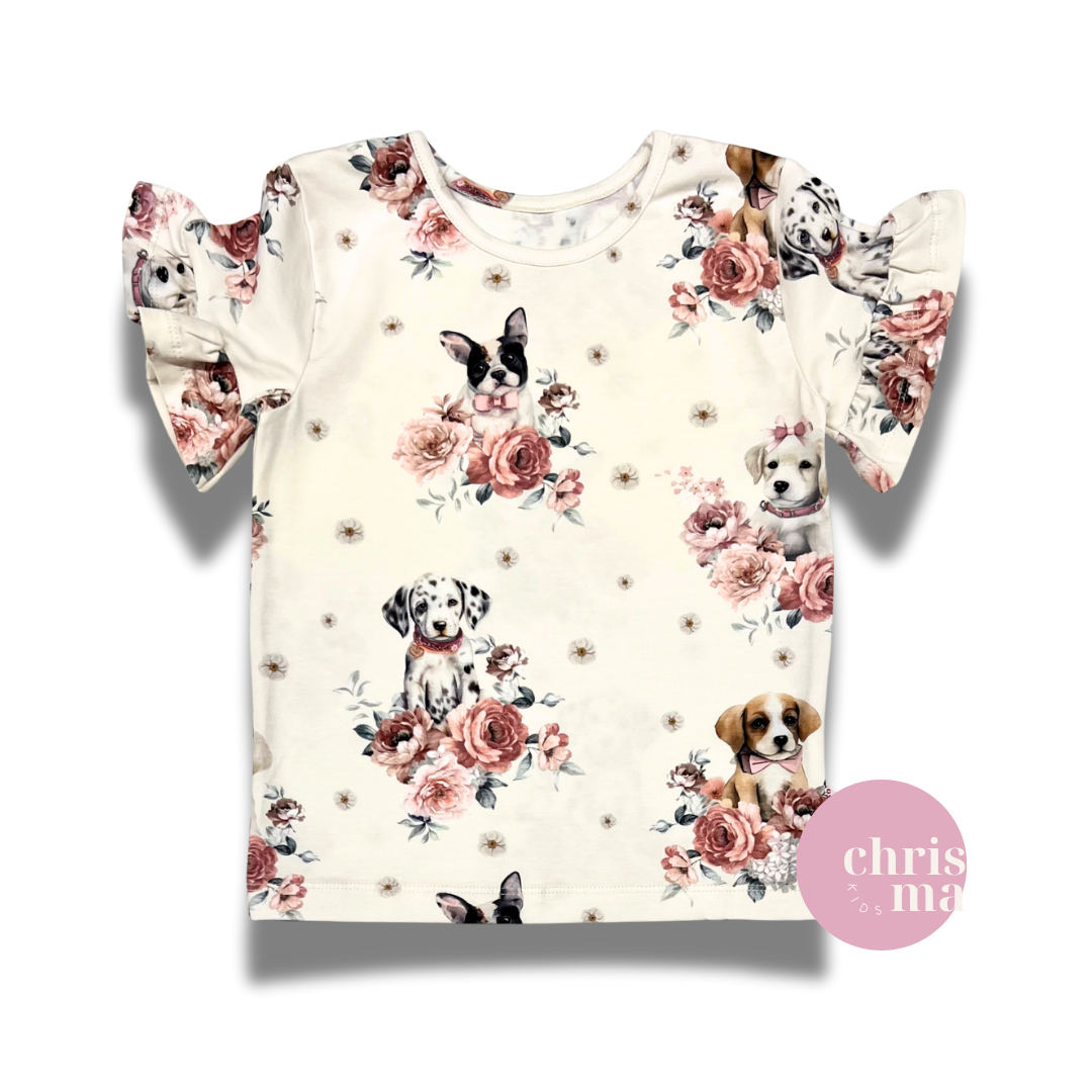 T-shirt Pieski