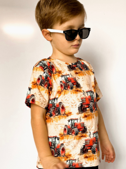 T-shirt Traktor Red
