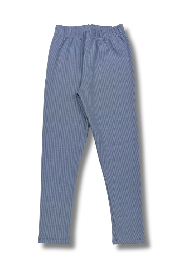 Legginsy Prążek Jeans