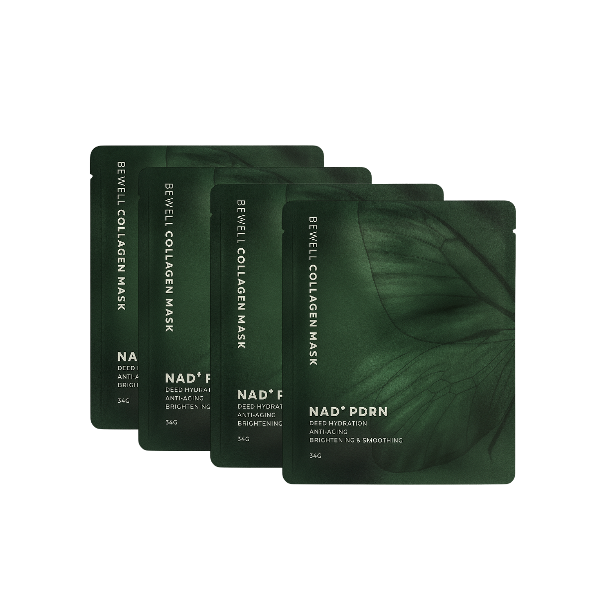 Glow Mama - Kolagenowa maska NAD+ PDRN (34g) x4