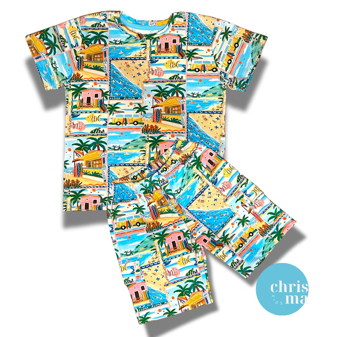 T-shirt Hawajskie Pocztówki