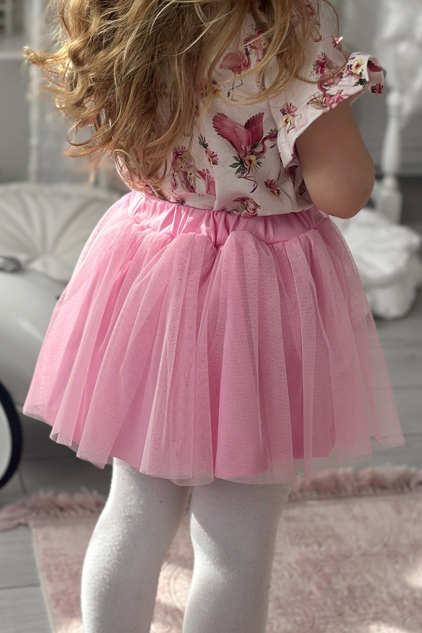 Black tulle skirt