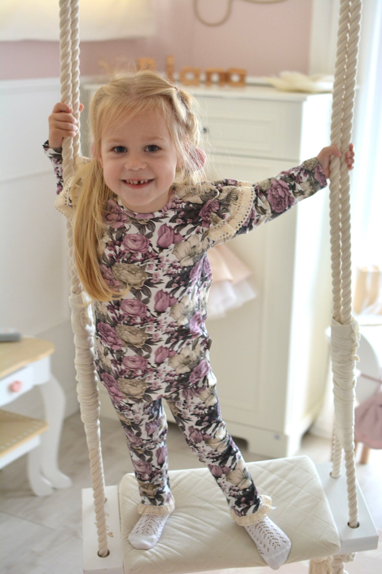 Legginsy Vintage Peonie