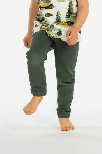 Insulated trousers olive
