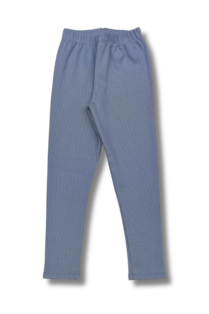 Legginsy Prążek Jeans