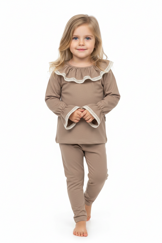 Komplet Noelle Beżowy