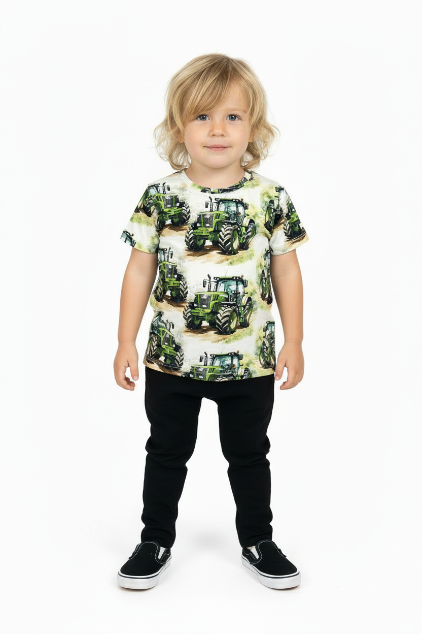 T-shirt Traktor Green Machine