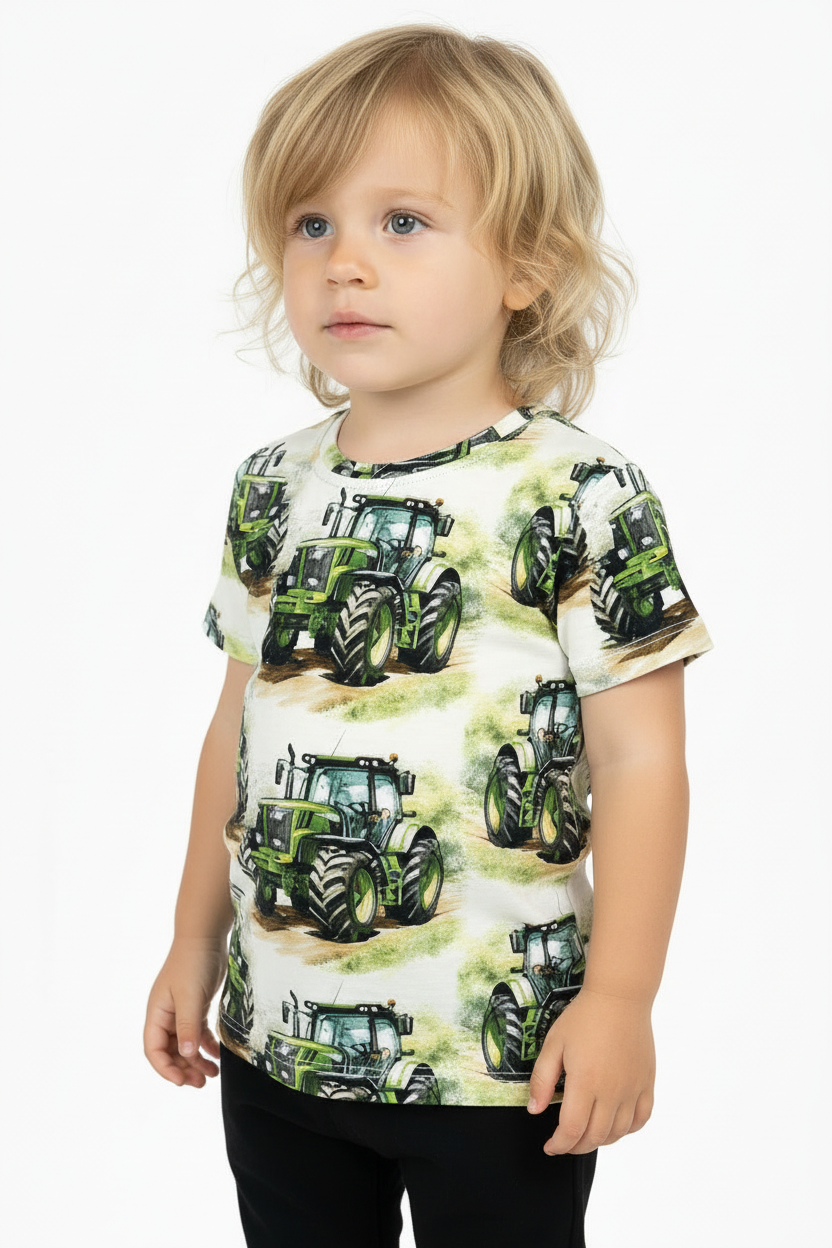 T-shirt Traktor Green Machine
