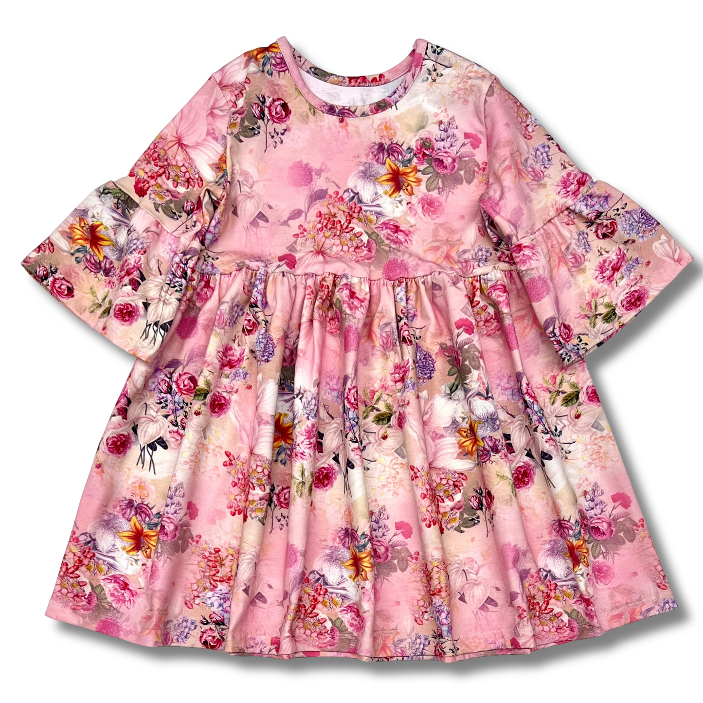 Sukienka Kwiaty Ombre