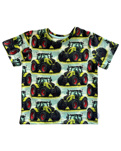 T-shirt Tractor Lime