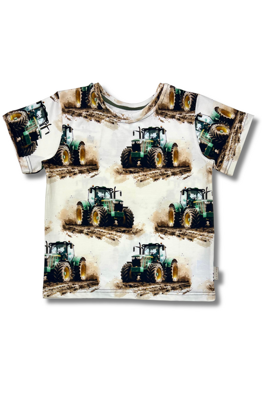 T-shirt Traktor Na Polu