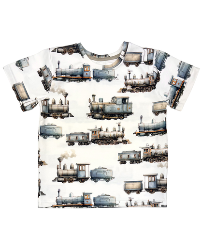T-shirt Retro Train