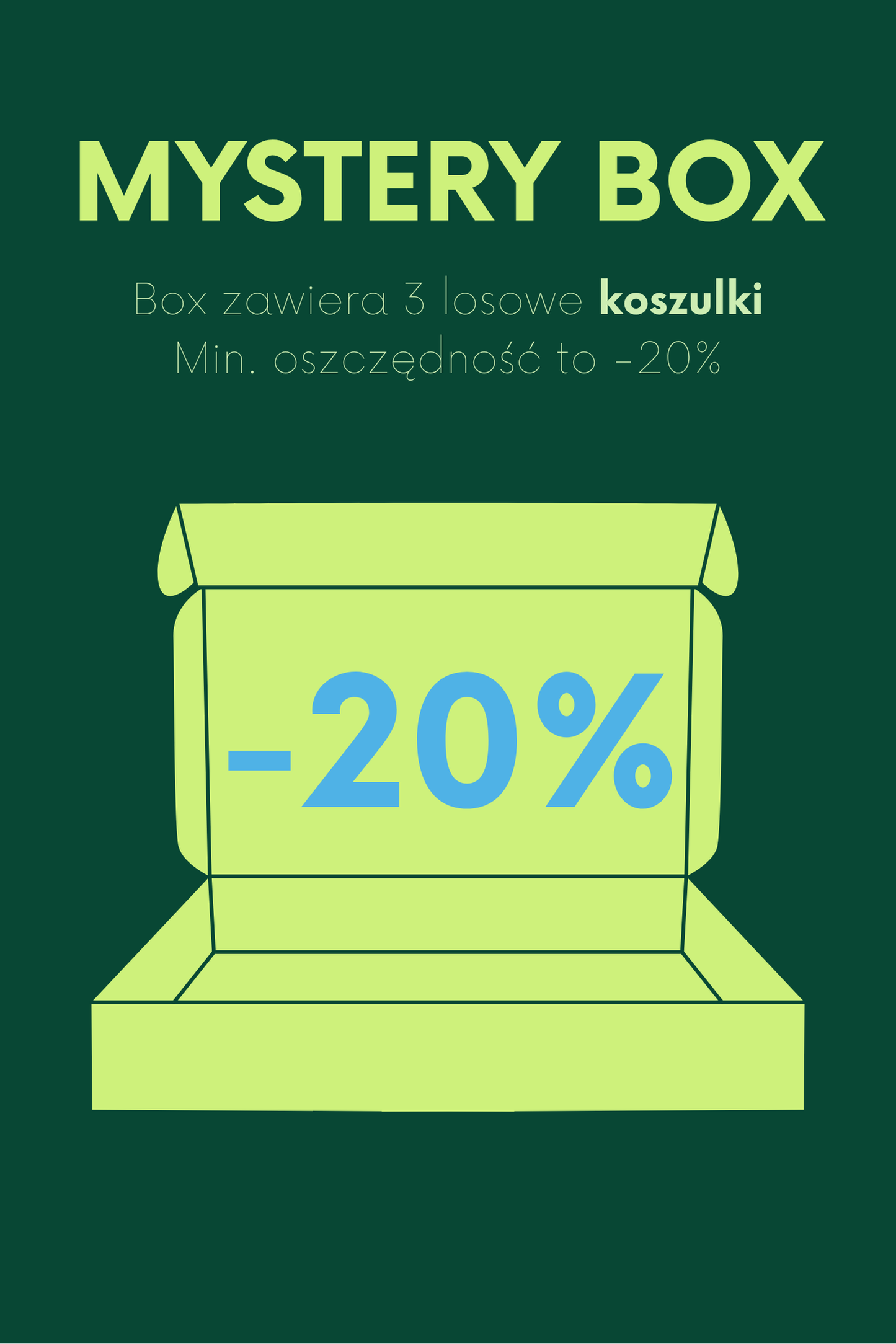 Pudełko Niespodzianka Bluzka Chłopiec  -20%