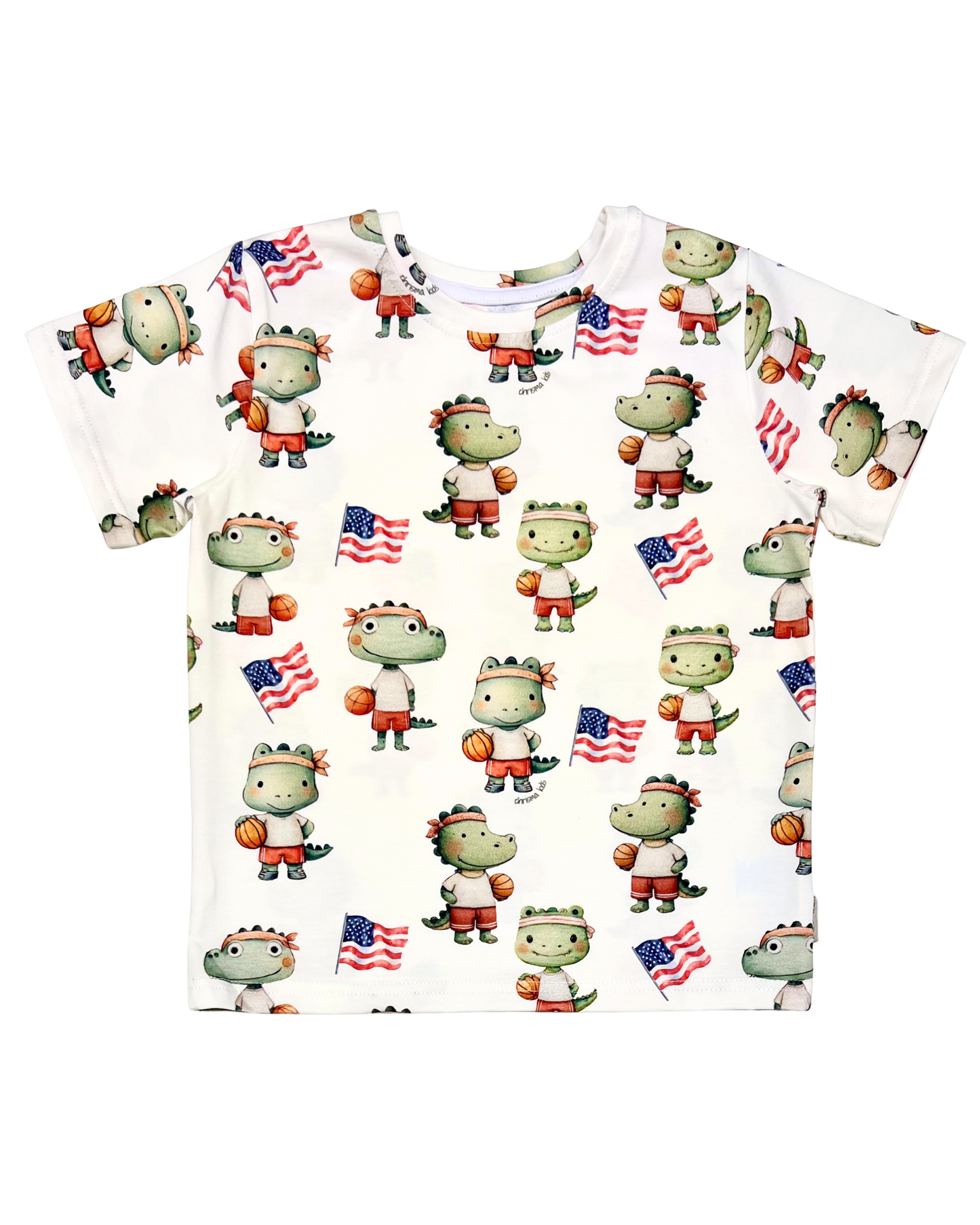 T-shirt Crocodile Basketball