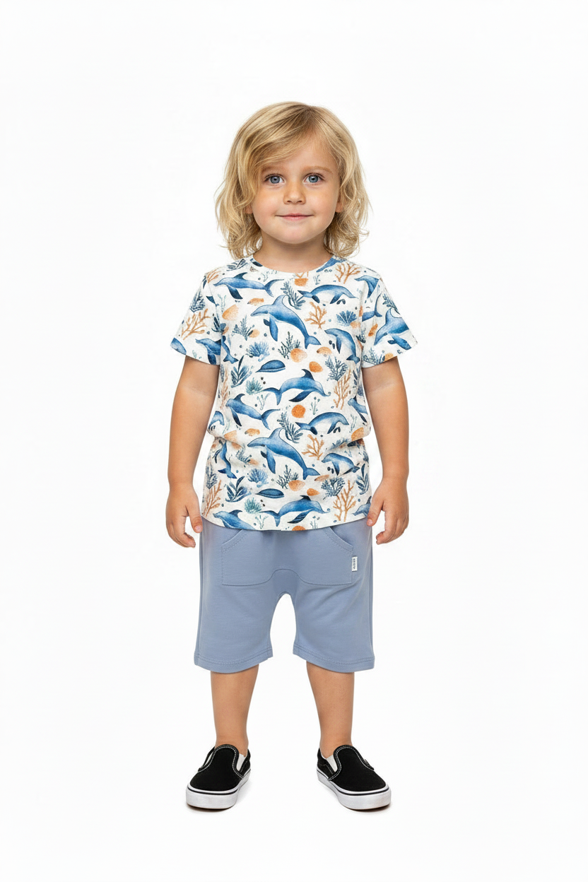 T-shirt Dolphins