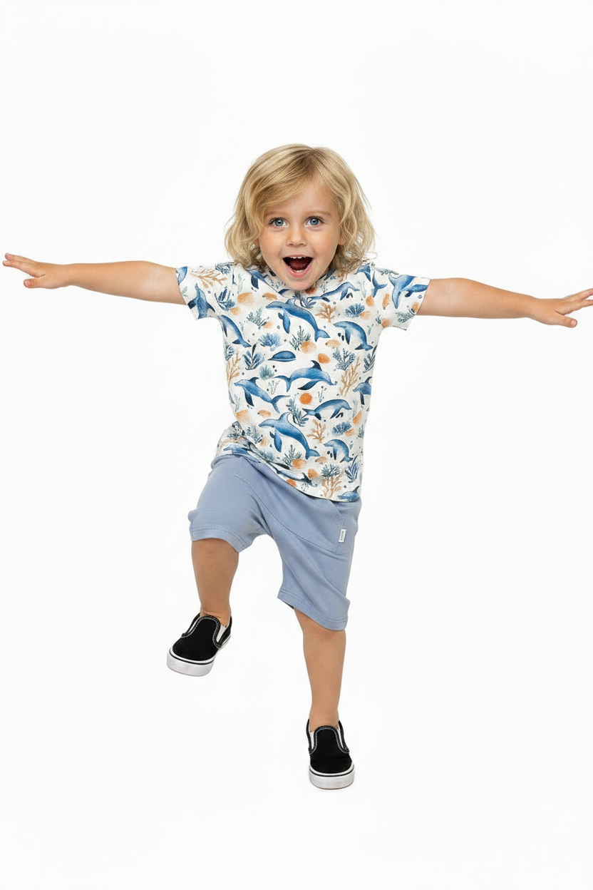 T-shirt Dolphins