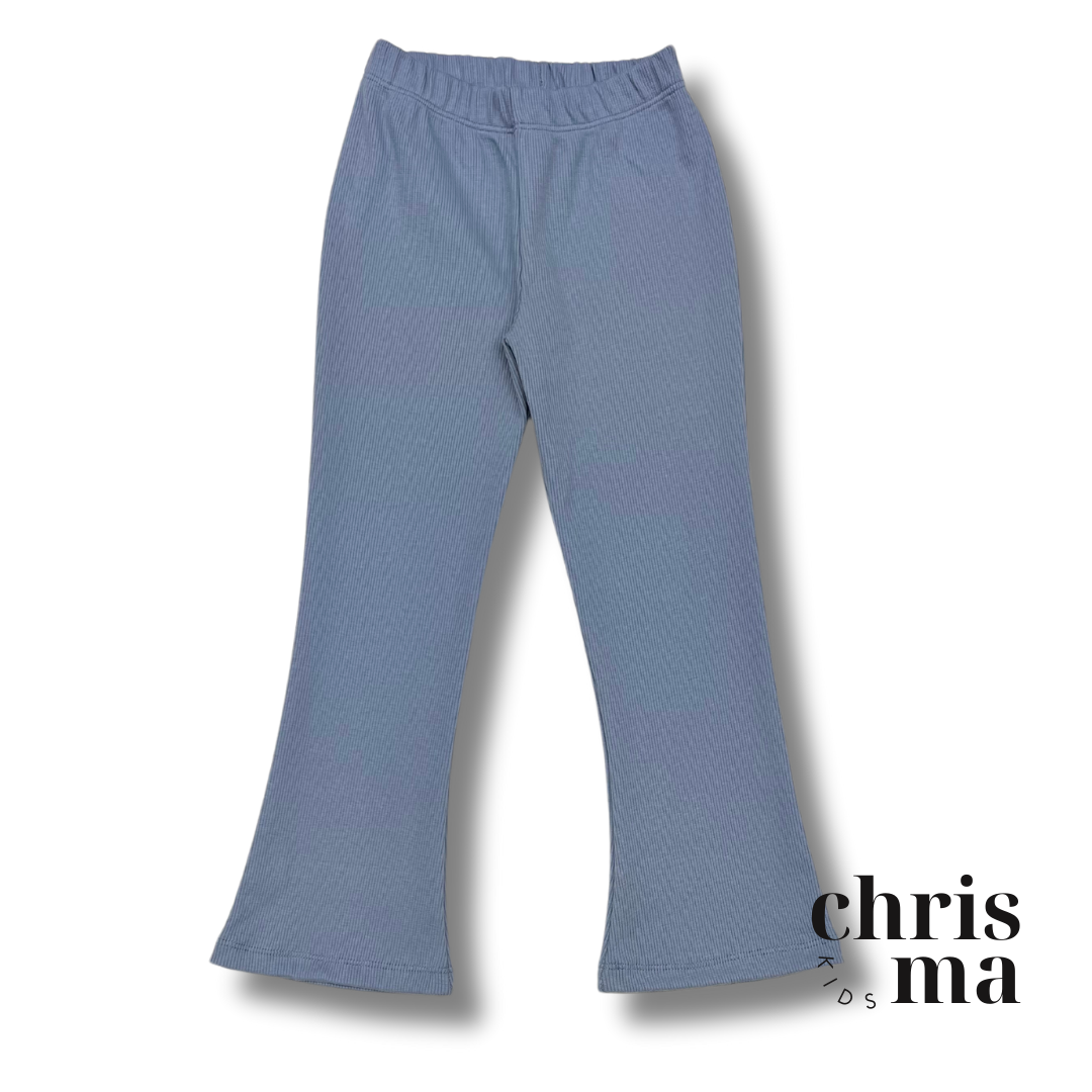 Dzwony Prążek Jeans