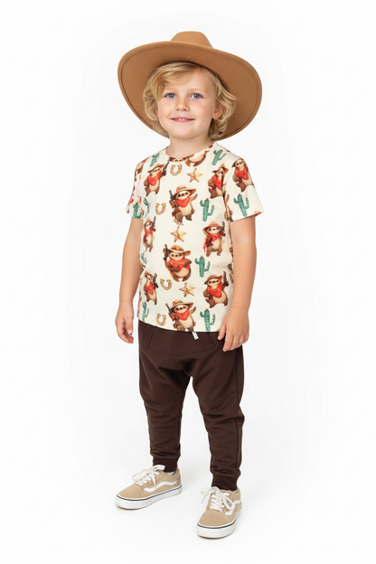 T-shirt Lazy Cowboy