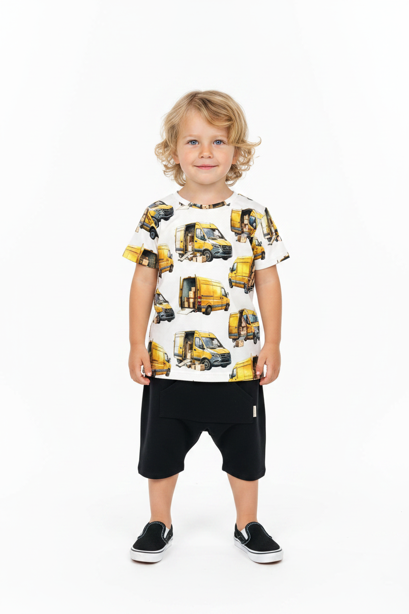 T-shirt Delivery Van