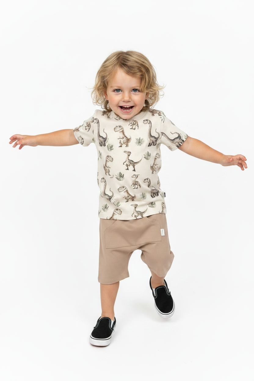 T-shirt Dino Beige