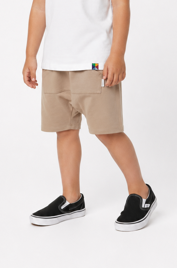 Camel shorts 