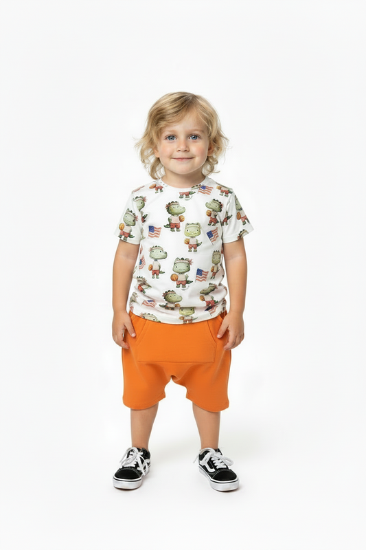 T-shirt Crocodile Basketball