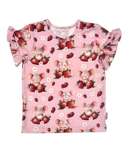 T-shirt Truskawkowe Myszki
