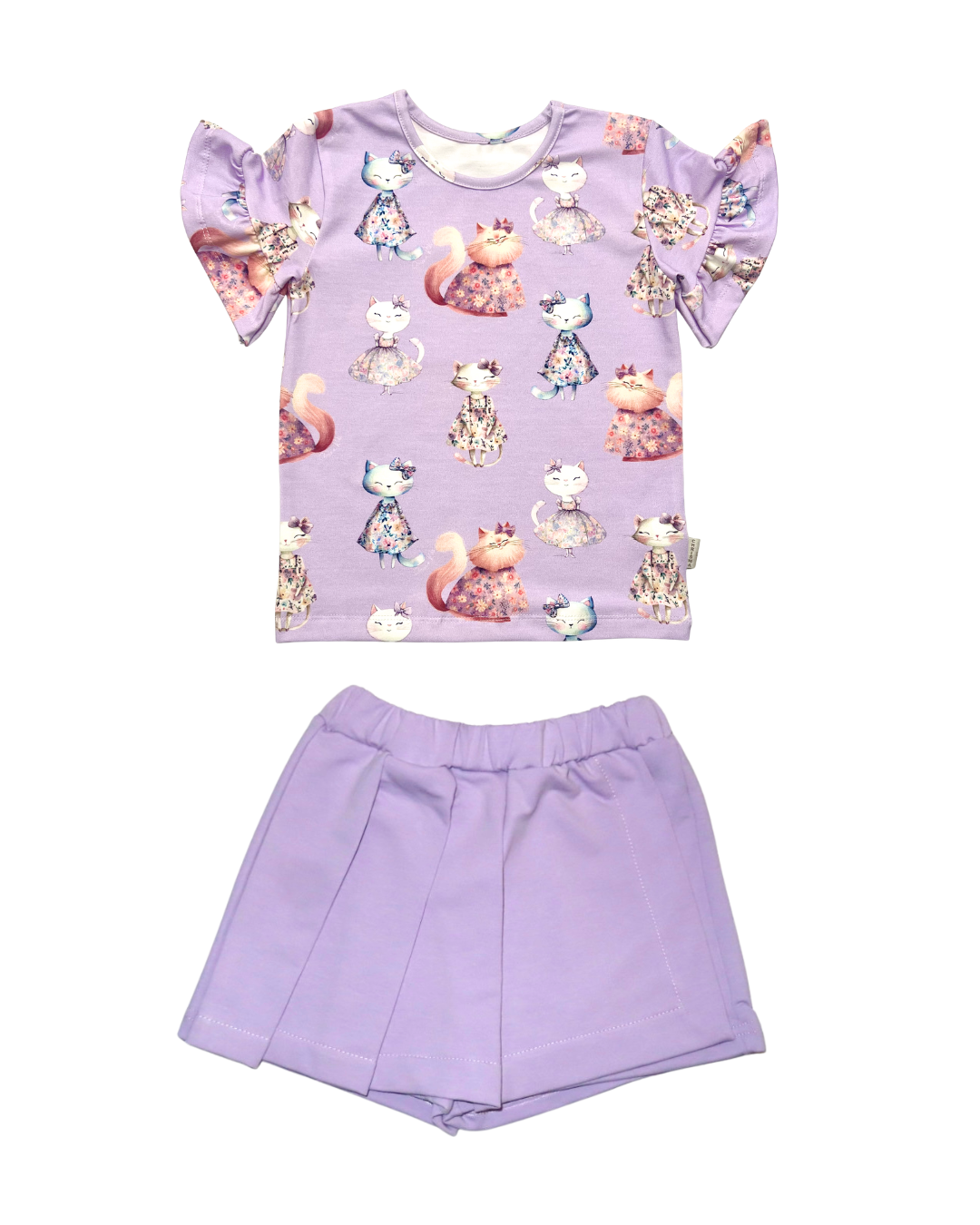 T-shirt Floral Kittens