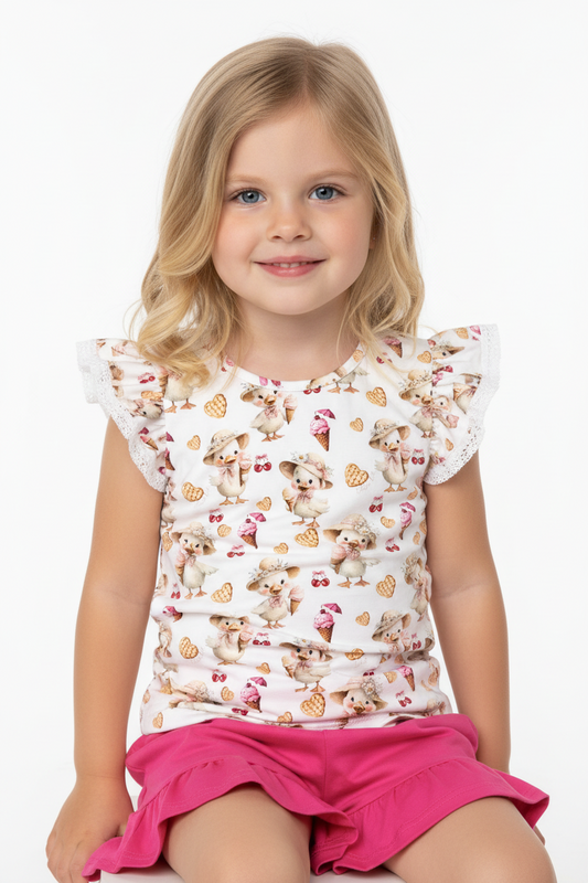 T-shirt Ice Cream Ducks