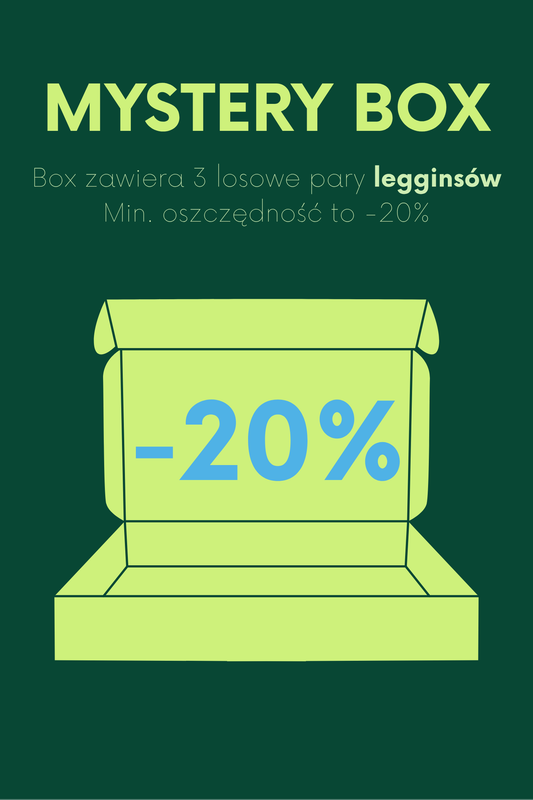 Pudełko Niespodzianka Legginsy -20%