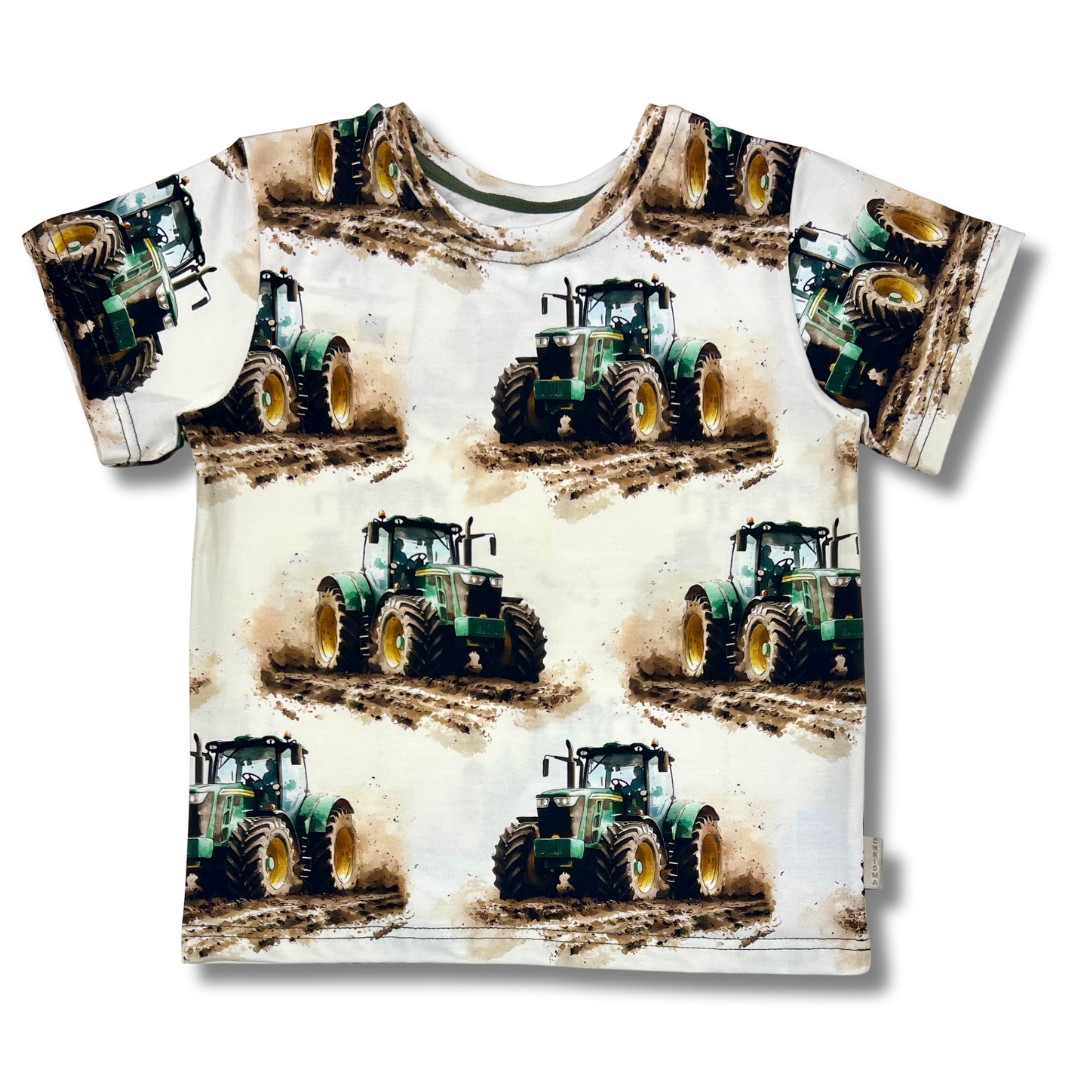 T-shirt Traktor Na Polu