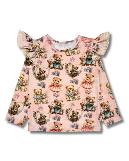 Misie Retro Róż