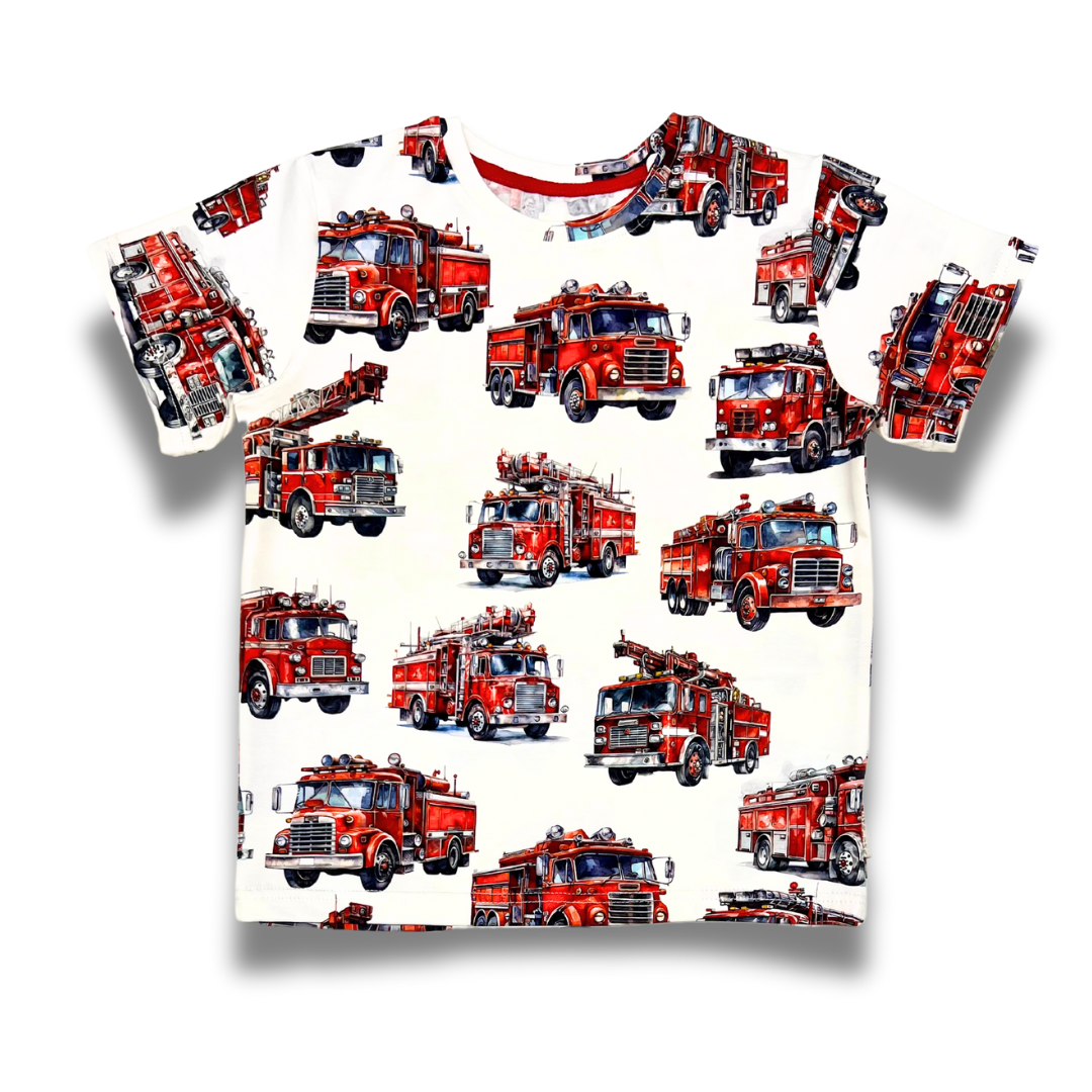T-shirt Firetruck
