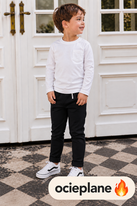 Insulated trousers, black