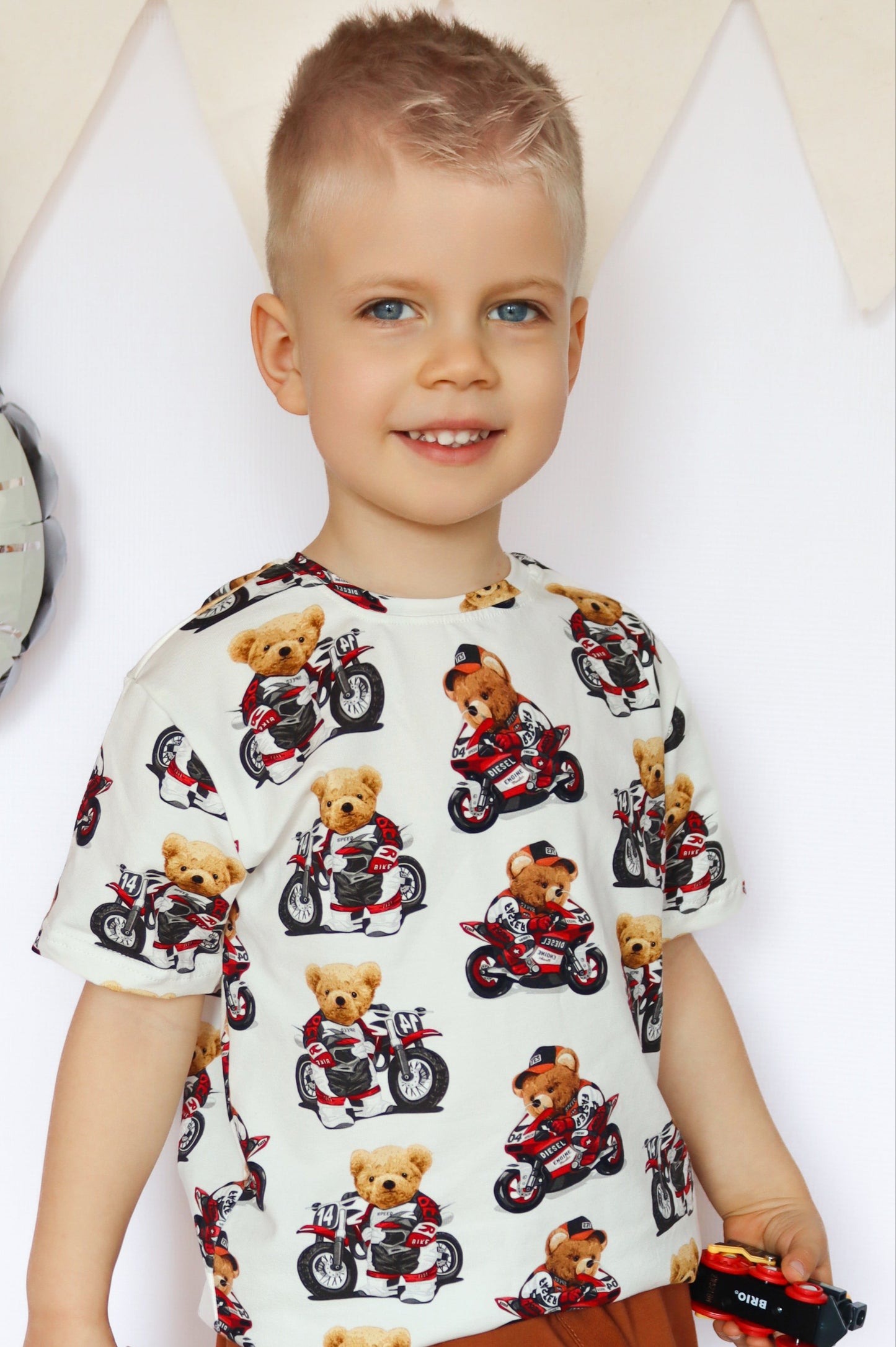 T-shirt Misie na Motorach