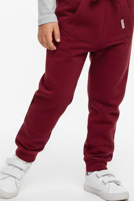 Reliable burgundy trousers
