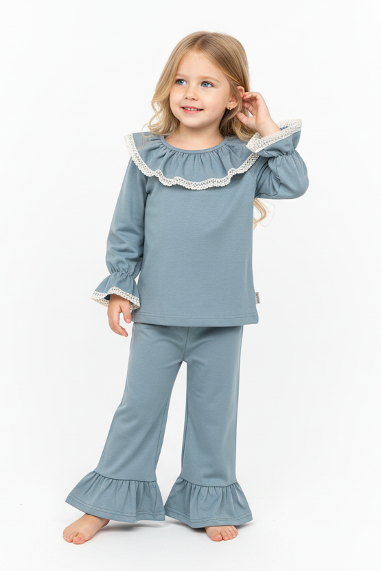 Spodnie Aurora Niebieskie