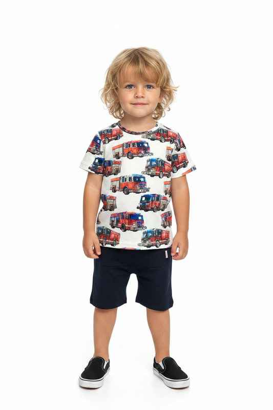 T-shirt Firetruck