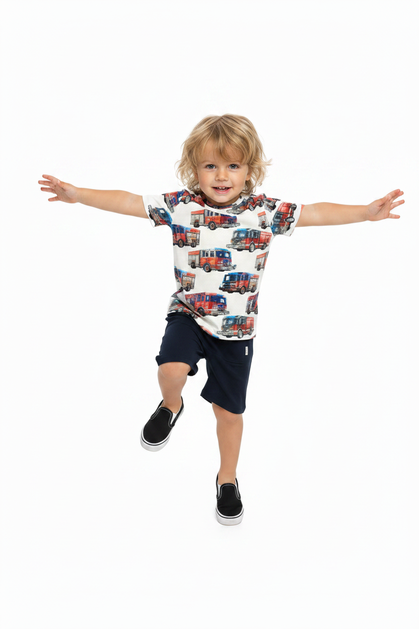 T-shirt Firetruck
