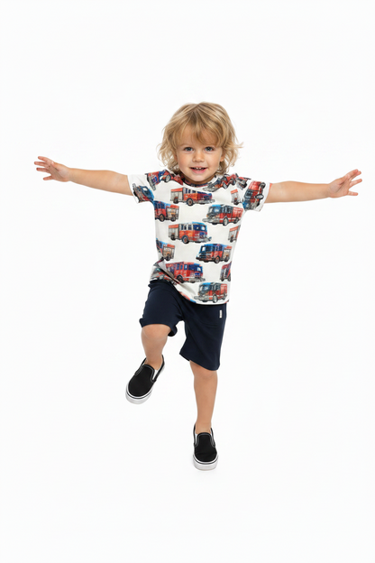 T-shirt Firetruck