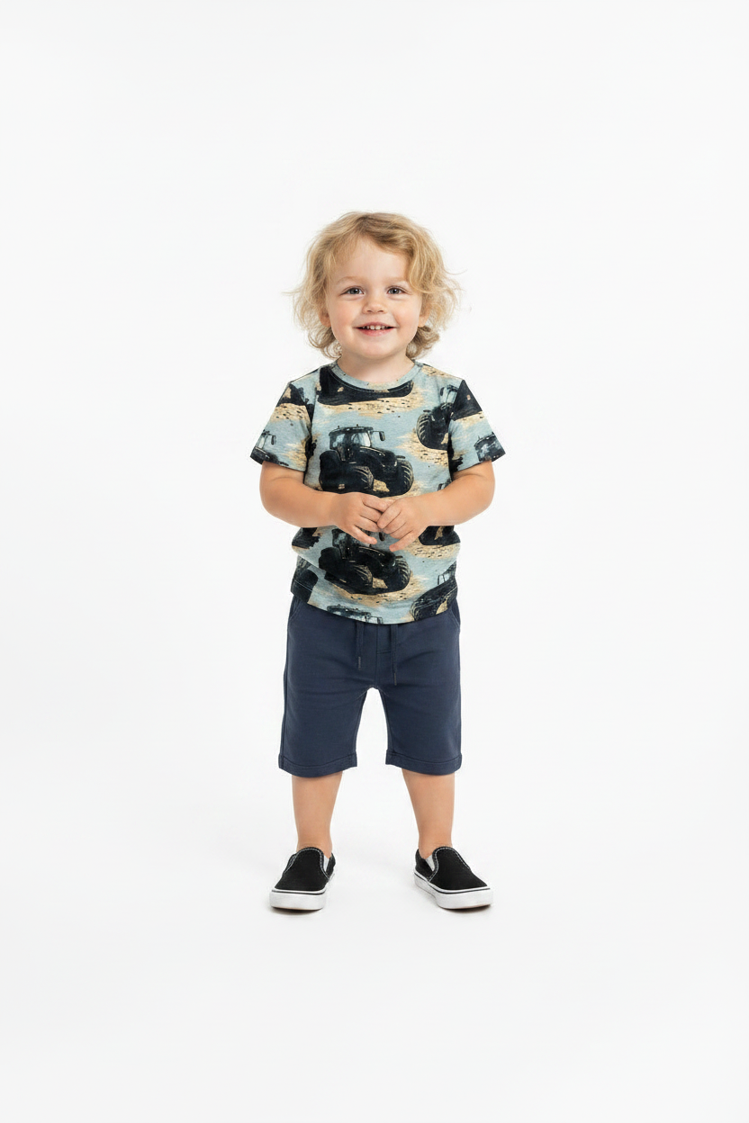 T-shirt Traktor Black