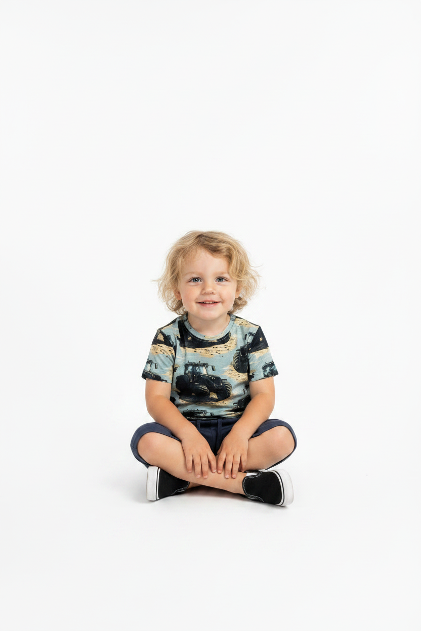 T-shirt Traktor Black