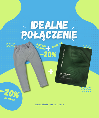 Niezawodne Spodnie Mleczny Szary