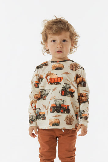 Traktor Orange Farm