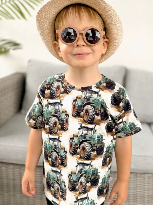 T-shirt Traktor Turkus