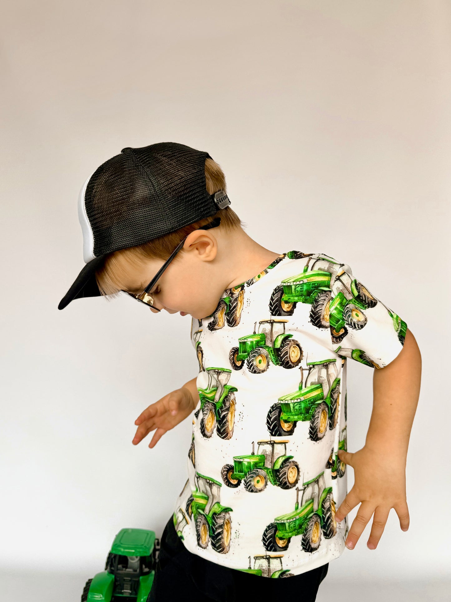 T-shirt Traktor Green