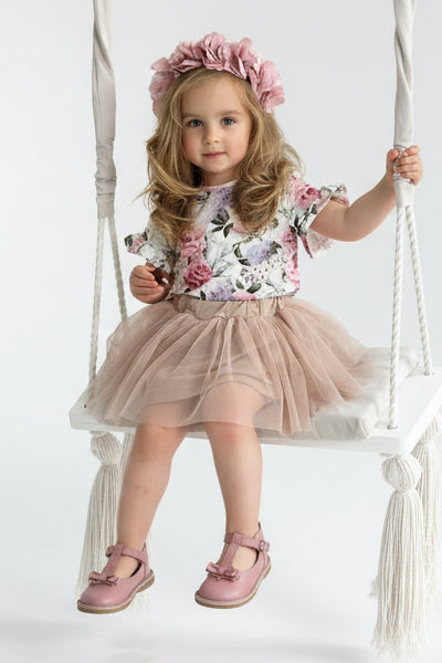T-shirt Peonie i Bez