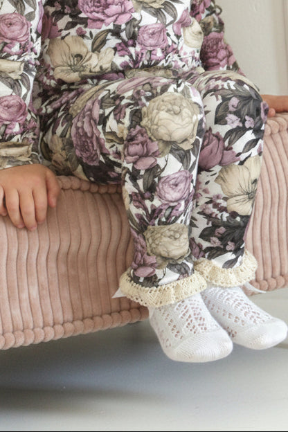 Legginsy Vintage Peonie