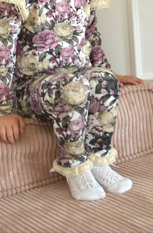 Legginsy Vintage Peonie